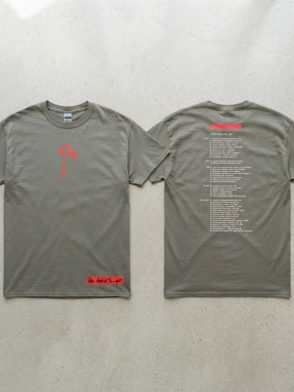 Peter Hook & The Light Australia - NZ Tour 2026 Merch Tee, T-Shirt Reprint